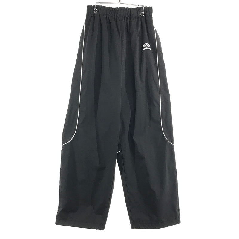 【中古品】【メンズ】 UMBRO×LUIS アンブロ×ルイス LUZ5041202A0005 別注 TRACK PANTS トラックパンツ ズボン BLACK SIZE:L ※白い汚れあり 159-260717-io-22-fuzh 万代Net店