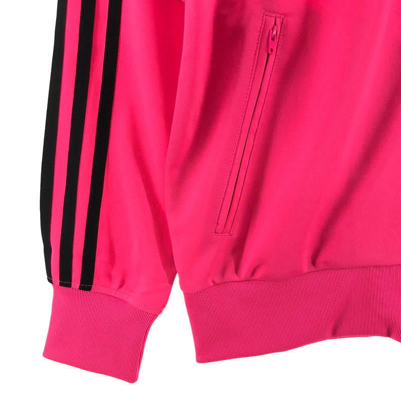 【中古品】【レディース】 ADIDAS アディダス TRACK JACKET トラックジャケット ジャージ PINK SIZE:M タグ付 ※使用感あり 170-260917-io-06-fuzh カラー：ピンク 万代Net店