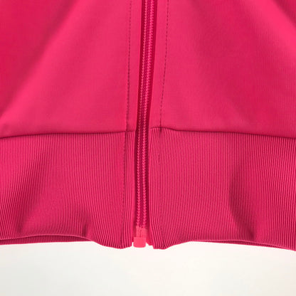 【中古品】【レディース】 ADIDAS アディダス TRACK JACKET トラックジャケット ジャージ PINK SIZE:M タグ付 ※使用感あり 170-260917-io-06-fuzh カラー：ピンク 万代Net店