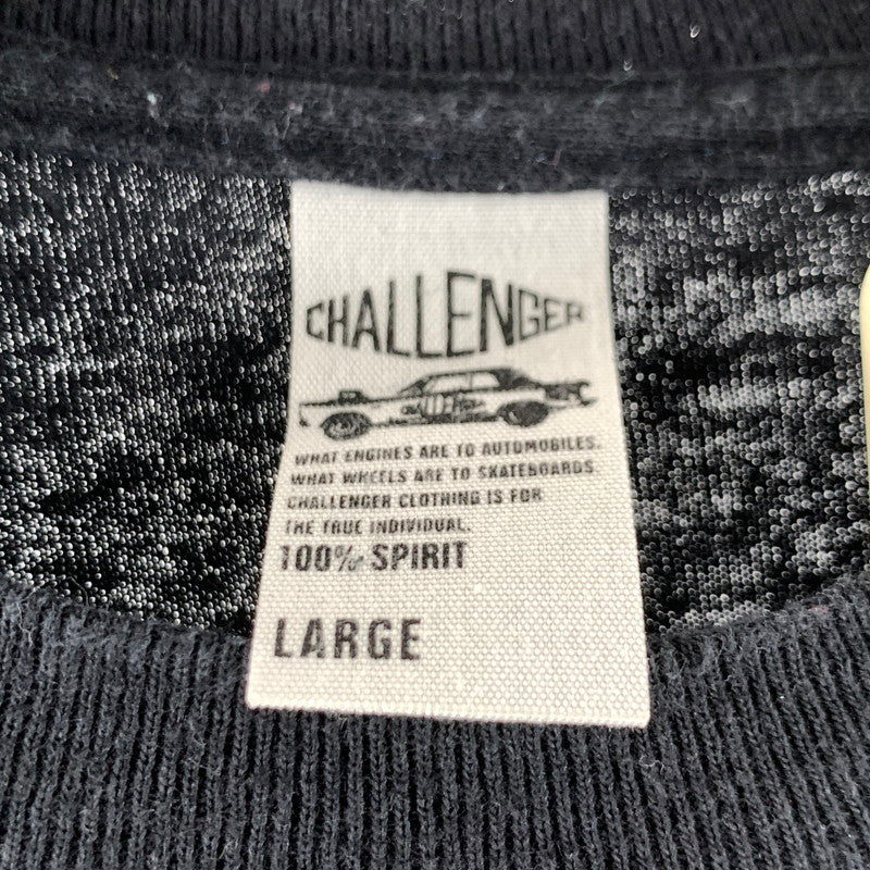 【中古品】【メンズ】 CHALLENGER チャレンジャー CTA TEE カラー BLACK SIZE:L 142-260722-ky-21-fuzh 万代Net店