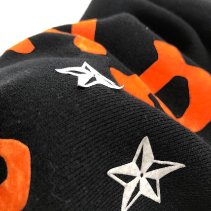 【中古品】【メンズ】 APPLEBUM アップルバム "3 STARS" CREW SWEAT クルーネック スウェット トレーナー BLACK SIZE:L ※一部プリントの端剥がれ 142-260717-io-28-fuzh 万代Net店