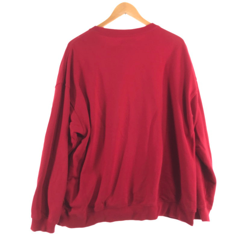 【中古品】【メンズ】 TIGHTBOOTH タイトブース KILLER BONG HAVE YOU CREW SWEAT クルーネック スウェット RED SIZE:L 142-260717-io-31-fuzh 万代Net店