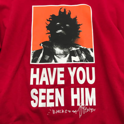 【中古品】【メンズ】 TIGHTBOOTH タイトブース KILLER BONG HAVE YOU CREW SWEAT クルーネック スウェット RED SIZE:L 142-260717-io-31-fuzh 万代Net店