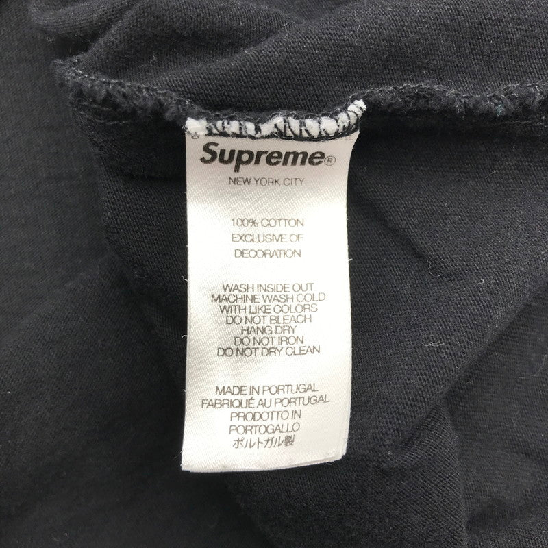 【中古品】【メンズ】 SUPREME シュプリーム 25SS INTARSIA TEE Tシャツ BLACK SIZE:L ※使用感あり 149-260717-io-26-fuzh 万代Net店
