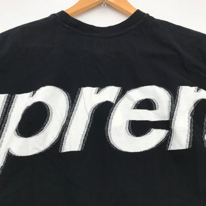 【中古品】【メンズ】 SUPREME シュプリーム 25SS INTARSIA TEE Tシャツ BLACK SIZE:L ※使用感あり 149-260717-io-26-fuzh 万代Net店