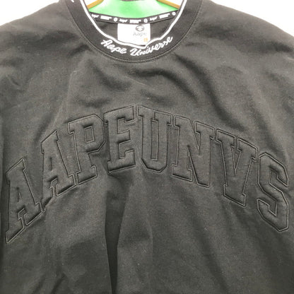 【中古品】【メンズ】 A BATHING APE ベイシングエイプ AAPTEM1659XXO AAPE FANCY MAIN TEE Tシャツ BLACK SIZE:L ※首元ヨレあり 142-260717-io-29-fuzh 万代Net店