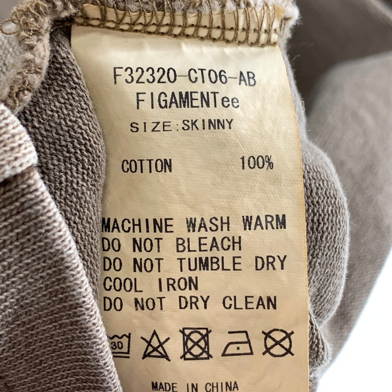 【中古品】【メンズ】 FAT エフエーティー F32320-CT06 FIGAMENT TEE 半袖Tシャツ オーバーサイズ ブランド 古着 142-260920-gm-20-fuzh サイズ：M カラー：ブラウン 万代Net店