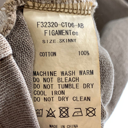 【中古品】【メンズ】 FAT エフエーティー F32320-CT06 FIGAMENT TEE 半袖Tシャツ オーバーサイズ ブランド 古着 142-260920-gm-20-fuzh サイズ：M カラー：ブラウン 万代Net店
