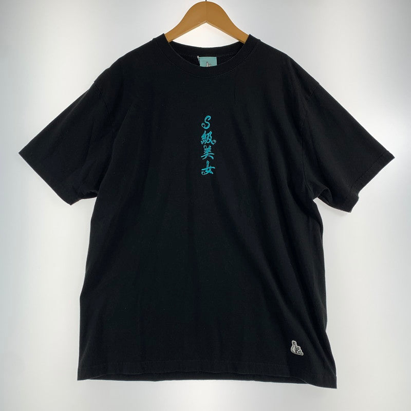 【中古品】【メンズ】 FR2 エフアールツー S級美女刺繍 TEE Tシャツ BLACK SIZE:L 142-260719-io-21-fuzh 万代Net店
