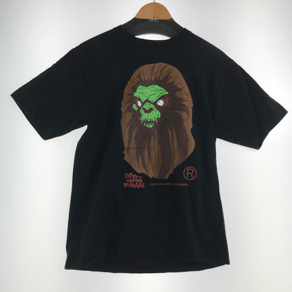 【中古品】【メンズ】 A BATHING APE ベイシングエイプ 001TEK701018F HORROR MAD FACE TEE Tシャツ BLACK SIZE:L ※毛の付着・ほつれあり 142-260717-io-25-fuzh 万代Net店