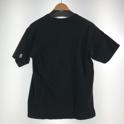 【中古品】【メンズ】 A BATHING APE ベイシングエイプ 001TEK701018F HORROR MAD FACE TEE Tシャツ BLACK SIZE:L ※毛の付着・ほつれあり 142-260717-io-25-fuzh 万代Net店
