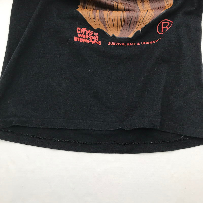 【中古品】【メンズ】 A BATHING APE ベイシングエイプ 001TEK701018F HORROR MAD FACE TEE Tシャツ BLACK SIZE:L ※毛の付着・ほつれあり 142-260717-io-25-fuzh 万代Net店
