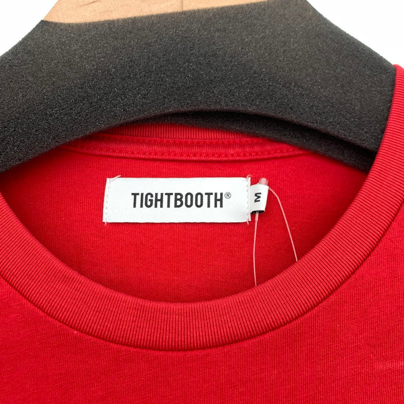 【中古品】【メンズ】 TIGHTBOOTH SIT ON IT TEE タイトブース 半袖Tシャツ カットソー ブランド 古着 142-260726-gm-16-fuzh サイズ：M カラー：レッド 万代Net店