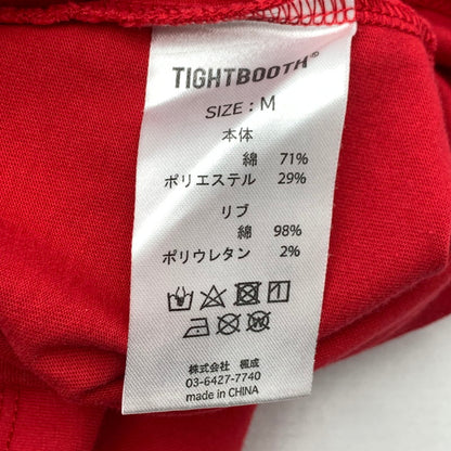 【中古品】【メンズ】 TIGHTBOOTH SIT ON IT TEE タイトブース 半袖Tシャツ カットソー ブランド 古着 142-260726-gm-16-fuzh サイズ：M カラー：レッド 万代Net店