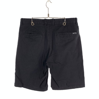 【中古品】【メンズ】 HUF ハフ ショートパンツ ハーフパンツ ボトムス ブランド 古着 153-260808-gm-37-fuzh サイズ：32 カラー：ブラック 万代Net店