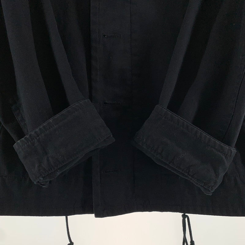 【中古品】【メンズ】 WACKO MARIA ワコマリア PRINT JACKET プリント ジャケット 上着 BLACK SIZE:M ※ジップ下部分にほつれあり 140-260729-mh-23-fuzh サイズ：M カラー：ブラック 万代Net店