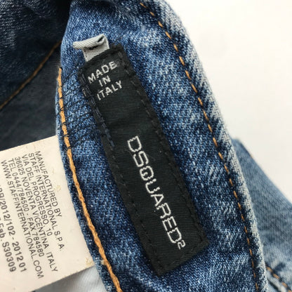 【中古品】【メンズ】 DSQUARED2 ディースクエアード S74LA0395 DENIM デニム パンツ ジーンズ ボトムス 古着 152-260729-mh-05-fuzh サイズ：48 カラー：ブルー 万代Net店
