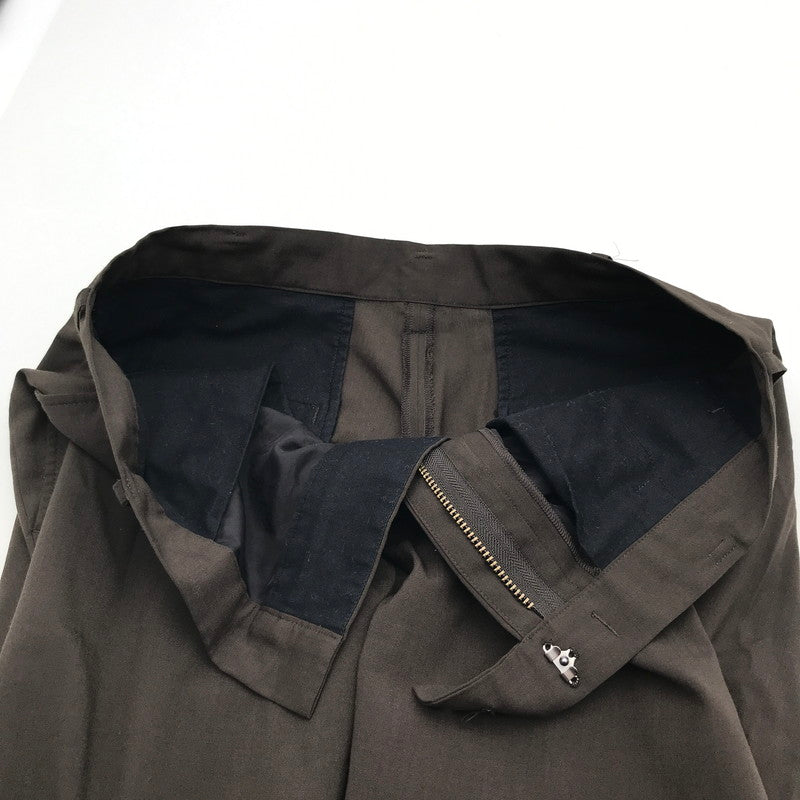 【中古品】【メンズ】 UN UNBIENT アン UNPT60 ONE TUCK TROUSERS パンツ ボトムス 古着 151-260729-mh-07-fuzh サイズ：1 カラー：ブラウン 万代Net店