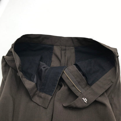 【中古品】【メンズ】 UN UNBIENT アン UNPT60 ONE TUCK TROUSERS パンツ ボトムス 古着 151-260729-mh-07-fuzh サイズ：1 カラー：ブラウン 万代Net店