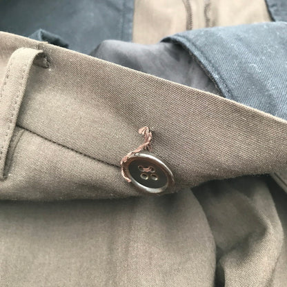【中古品】【メンズ】 UN UNBIENT アン UNPT60 ONE TUCK TROUSERS パンツ ボトムス 古着 151-260729-mh-07-fuzh サイズ：1 カラー：ブラウン 万代Net店