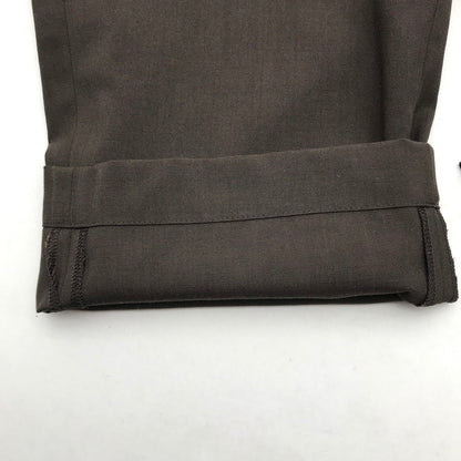 【中古品】【メンズ】 UN UNBIENT アン UNPT60 ONE TUCK TROUSERS パンツ ボトムス 古着 151-260729-mh-07-fuzh サイズ：1 カラー：ブラウン 万代Net店