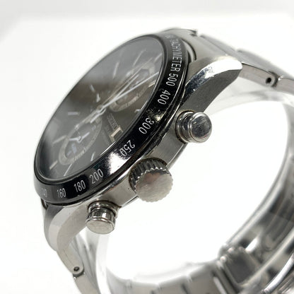 【中古品】【メンズ】 SEIKO セイコー V172-2AP0 ソーラー クロノグラフ 腕時計 SILVER.BLACK 本体のみ ※キズ有 時計 197-260717-io-18-fuzh 万代Net店