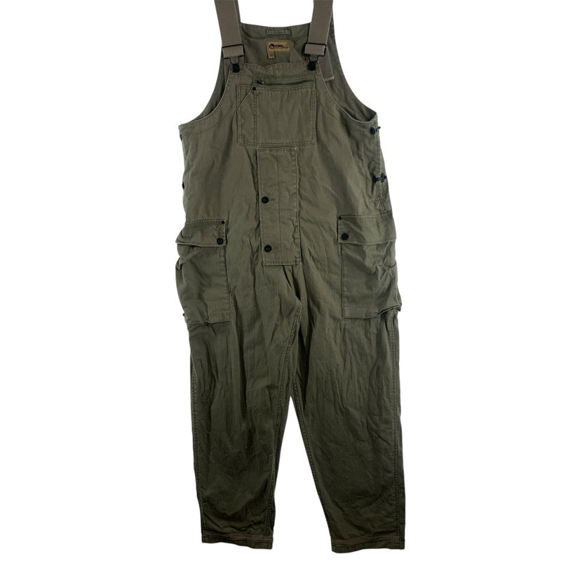 【中古品】【メンズ】 LYBRO NIGEL CABOURN ライブロ ナイジェルケーボン オーバーオール つなぎ オールインワン ブランド 古着 140-260726-gm-35-fuzh サイズ：50 カラー：カーキ 万代Net店