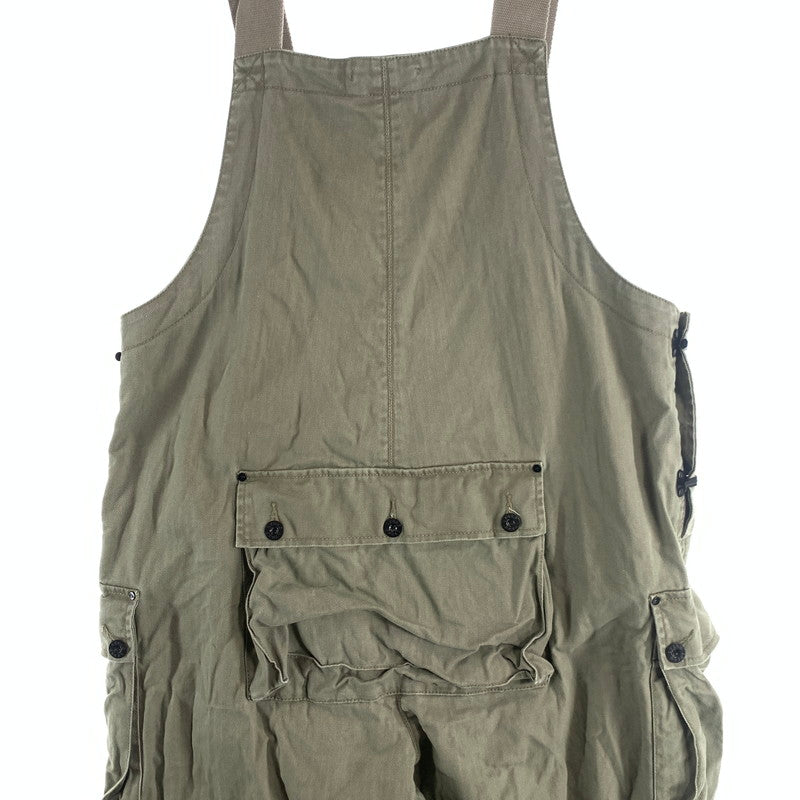 【中古品】【メンズ】 LYBRO NIGEL CABOURN ライブロ ナイジェルケーボン オーバーオール つなぎ オールインワン ブランド 古着 140-260726-gm-35-fuzh サイズ：50 カラー：カーキ 万代Net店