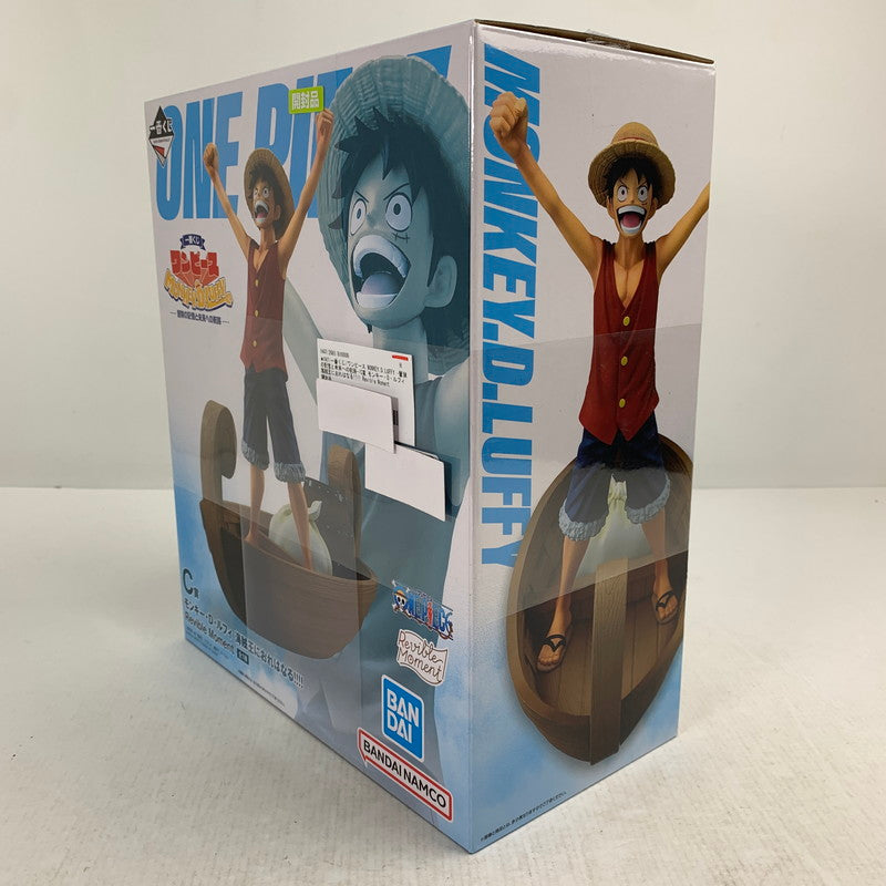 【中古品】 一番くじ ワンピース MONKEY.D.LUFFY -冒険の記憶と未来への航路- C賞 モンキー・D・ルフィ 海賊王におれはなる!!!! Revible Moment 開封品 フィギュア ※箱傷みあり 047-260907-ip-30-fuzh 万代Net店