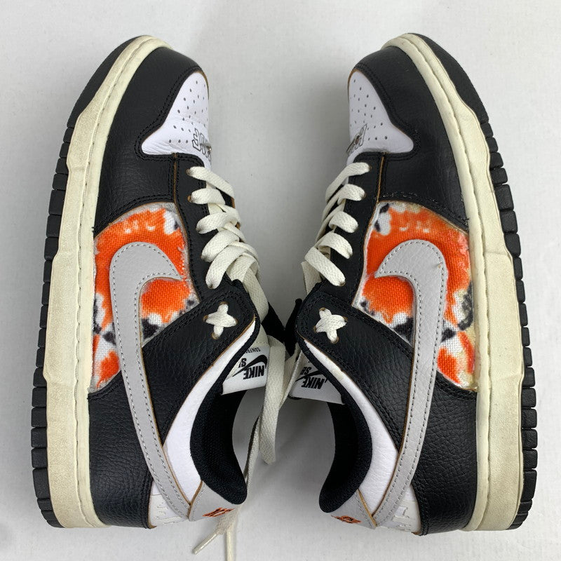【中古品】【メンズ】 NIKE SB×HUF ナイキ FD8775-001 DUNK LOW OG QS SAN FRANCISCO 黒.白.橙 SIZE:25.0cm 本体のみ シューレース付属 スニーカー 靴 160-260717-io-19-fuzh 万代Net店