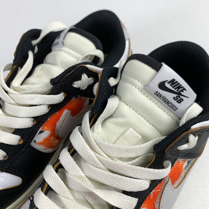 【中古品】【メンズ】 NIKE SB×HUF ナイキ FD8775-001 DUNK LOW OG QS SAN FRANCISCO 黒.白.橙 SIZE:25.0cm 本体のみ シューレース付属 スニーカー 靴 160-260717-io-19-fuzh 万代Net店
