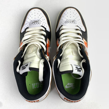 【中古品】【メンズ】 NIKE SB×HUF ナイキ FD8775-001 DUNK LOW OG QS SAN FRANCISCO 黒.白.橙 SIZE:25.0cm 本体のみ シューレース付属 スニーカー 靴 160-260717-io-19-fuzh 万代Net店