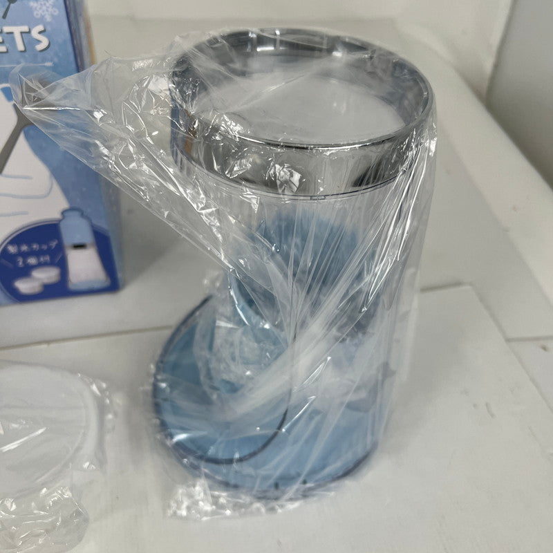 【中古美品】 ZEPEAL 電動かき氷器 DSI-W100P-BL かき氷器 家電 ※外箱傷みあり 098-260815-io-15-fuz 万代Net店