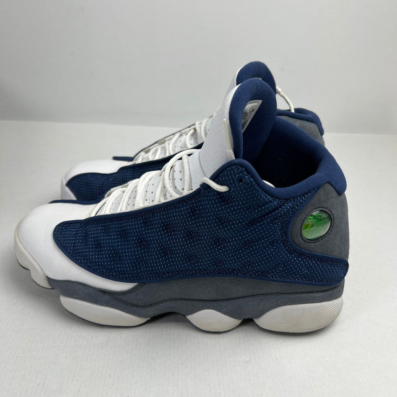 【中古品】【メンズ】 NIKE ナイキ 414571-404 AIR JORDAN 13 "FLINT GREY" 紺.灰.白 SIZE:27.5cm 黒タグ・箱付属 スニーカー 靴 ※小さな汚れ・外箱傷みあり 160-260719-io-10-fuzh 万代Net店