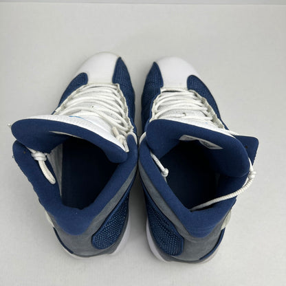 【中古品】【メンズ】 NIKE ナイキ 414571-404 AIR JORDAN 13 "FLINT GREY" 紺.灰.白 SIZE:27.5cm 黒タグ・箱付属 スニーカー 靴 ※小さな汚れ・外箱傷みあり 160-260719-io-10-fuzh 万代Net店