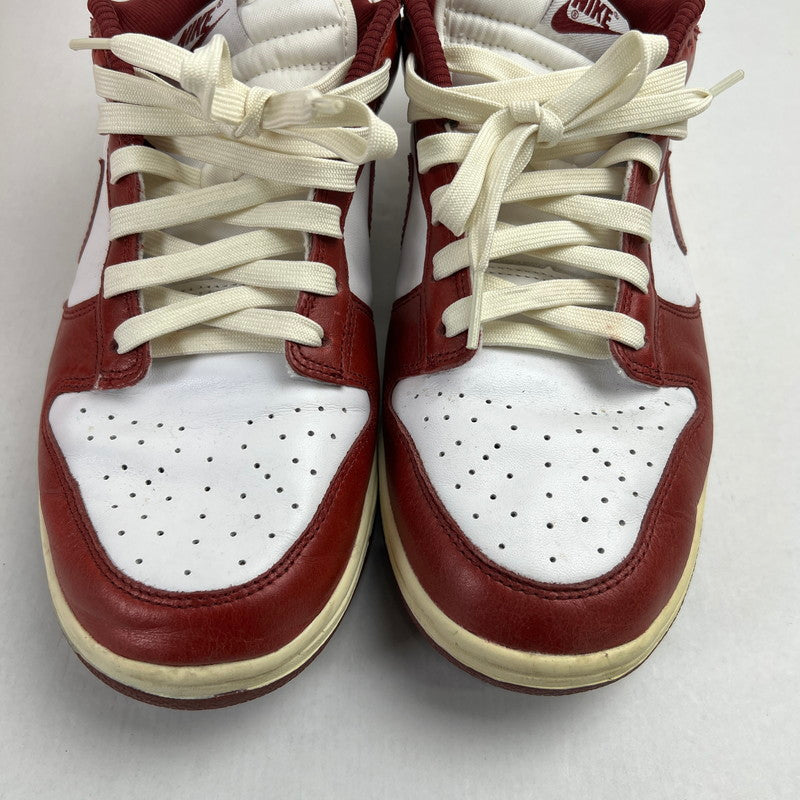 【中古品】【メンズ】 NIKE ナイキ FJ4555-100 WMNS DUNK LOW PRM "TEAM RED AND WHITE" 28.0cm ウィメンズ 箱付属 スニーカー 靴 ※使用感あり 160-260719-io-09-fuzh 万代Net店