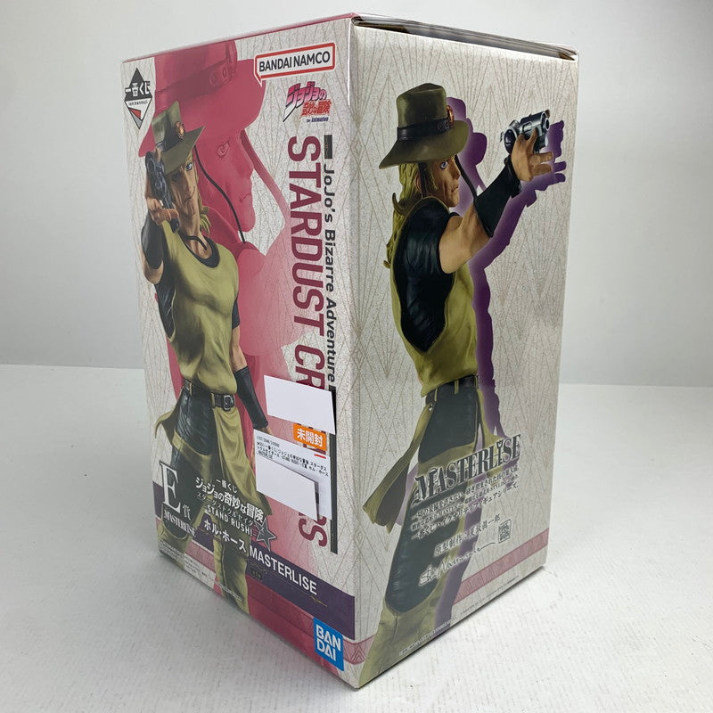 【中古美品】 未開封 一番くじ ジョジョの奇妙な冒険 スターダストクルセイダース -STAND RUSH!- E賞 ホル・ホース MASTERLISE フィギュア ※箱に小さな傷みあり 051-260727-io-17-fuzh 万代Net店