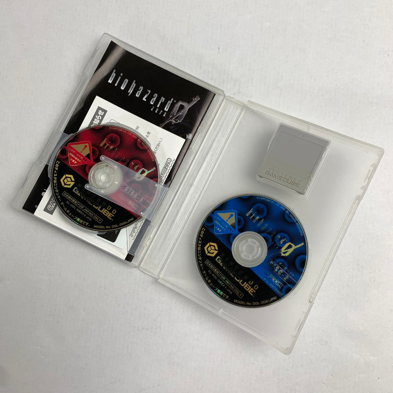 【中古品】 GC バイオハザード0 ゲームキューブ バイオ0 レトロゲーム 動作確認済 ※スリーブ欠品・取説傷み・メモリーカード日焼けあり 023-260718-io-55-fuzh 万代Net店