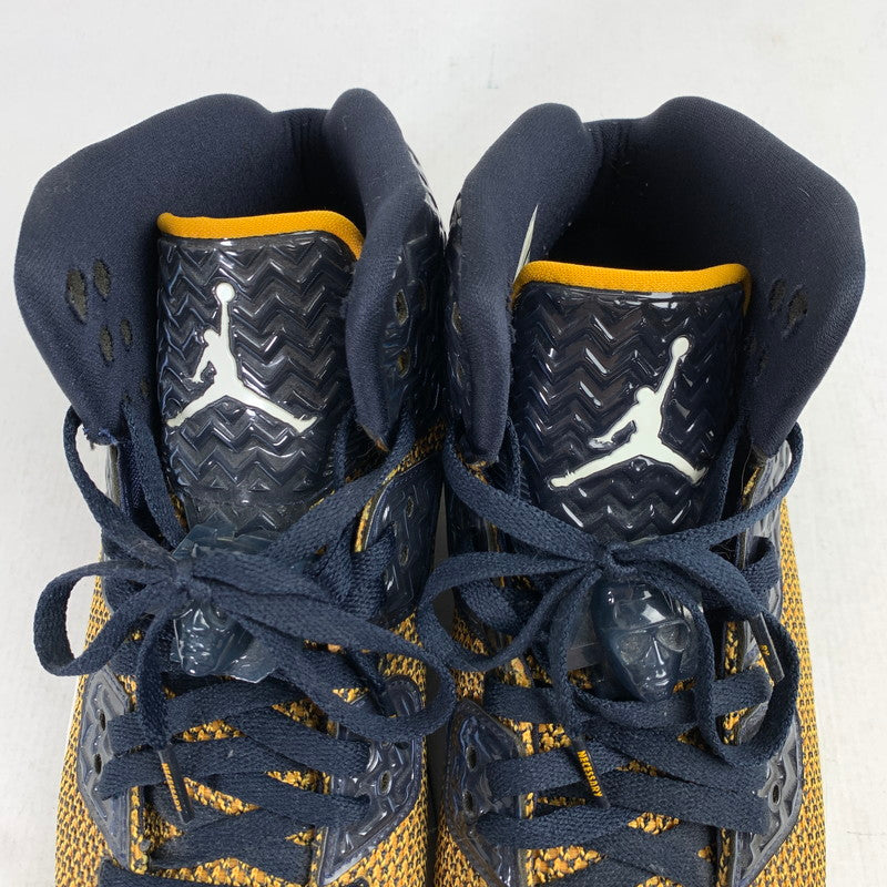 【中古品】【メンズ】 NIKE ナイキ 819952-706 AIR JORDAN SPIKE FORTY スニーカー 靴 BEIGE.NAVY 28.0cm ※本体のみ 160-260903-io-01-fuzh カラー：ベージュネイビー 万代Net店
