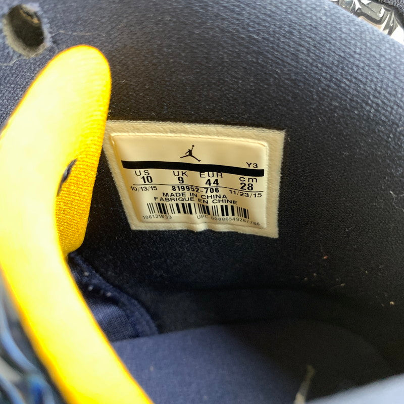 【中古品】【メンズ】 NIKE ナイキ 819952-706 AIR JORDAN SPIKE FORTY スニーカー 靴 BEIGE.NAVY 28.0cm ※本体のみ 160-260903-io-01-fuzh カラー：ベージュネイビー 万代Net店