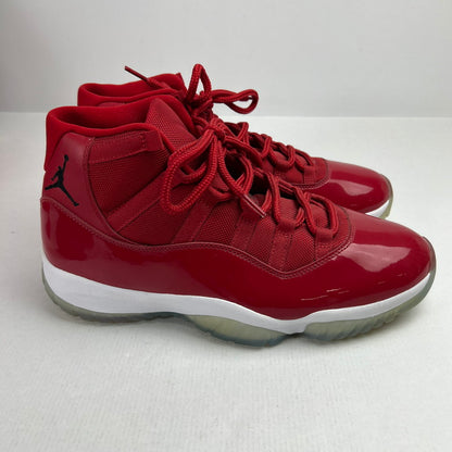 【中古品】【メンズ】 NIKE ナイキ 378037-623 AIR JORDAN 11 RETRO "WIN LIKE 96" RED SIZE:29.5cm 黒タグ.箱付属 ※変色有・外箱傷みあり スニーカー 靴 160-260719-io-11-fuzh 万代Net店