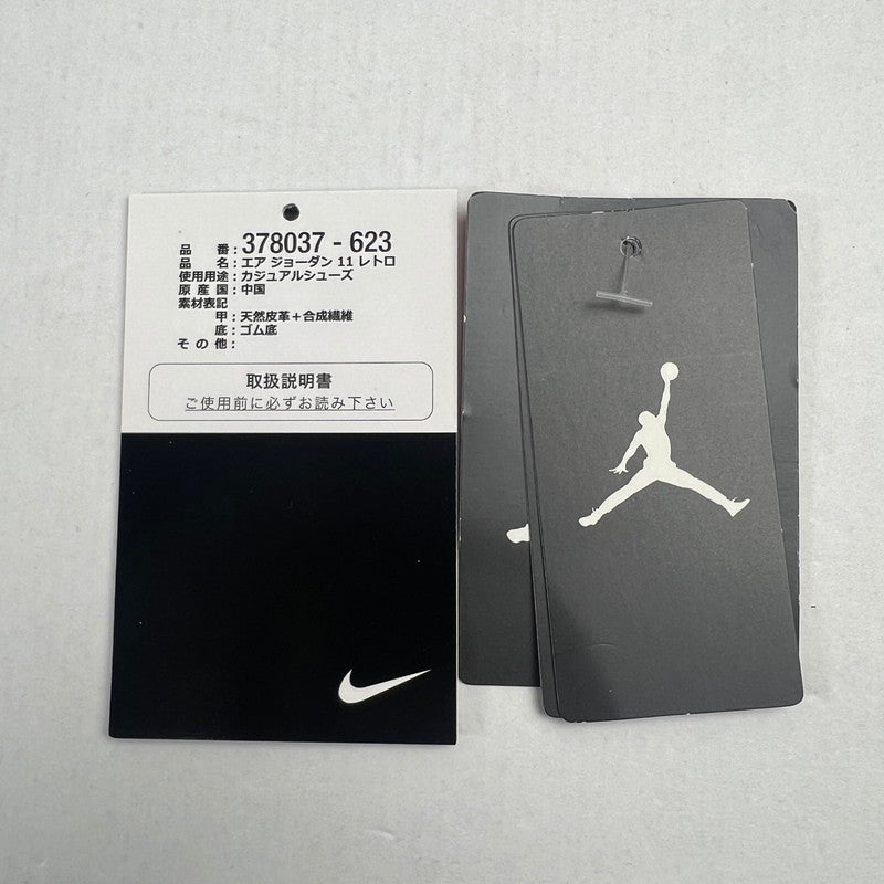 【中古品】【メンズ】 NIKE ナイキ 378037-623 AIR JORDAN 11 RETRO "WIN LIKE 96" RED SIZE:29.5cm 黒タグ.箱付属 ※変色有・外箱傷みあり スニーカー 靴 160-260719-io-11-fuzh 万代Net店