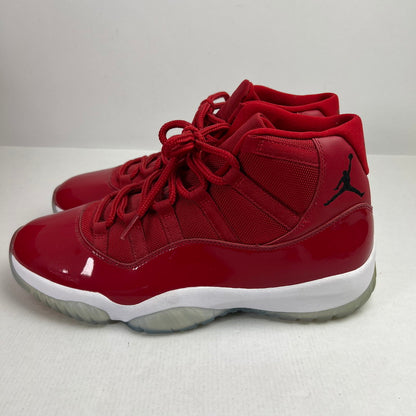 【中古品】【メンズ】 NIKE ナイキ 378037-623 AIR JORDAN 11 RETRO "WIN LIKE 96" RED SIZE:29.5cm 黒タグ.箱付属 ※変色有・外箱傷みあり スニーカー 靴 160-260719-io-11-fuzh 万代Net店