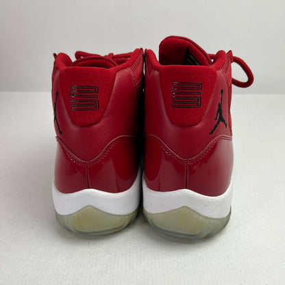 【中古品】【メンズ】 NIKE ナイキ 378037-623 AIR JORDAN 11 RETRO "WIN LIKE 96" RED SIZE:29.5cm 黒タグ.箱付属 ※変色有・外箱傷みあり スニーカー 靴 160-260719-io-11-fuzh 万代Net店