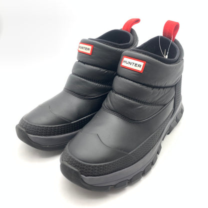 【中古品】【メンズ】 HUNTER SNOW BOOTS ハンター スノーブーツ シューズ 靴 164-260726-gm-44-fuzh サイズ：UK9 カラー：ブラック 万代Net店
