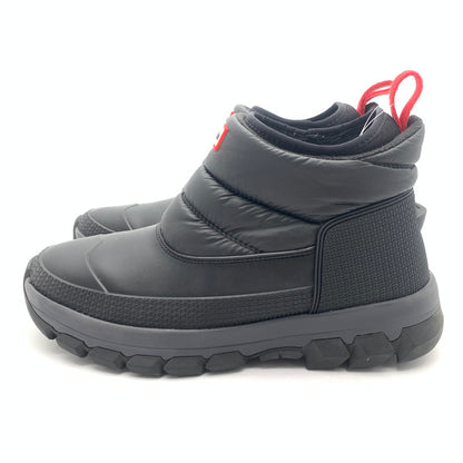 【中古品】【メンズ】 HUNTER SNOW BOOTS ハンター スノーブーツ シューズ 靴 164-260726-gm-44-fuzh サイズ：UK9 カラー：ブラック 万代Net店