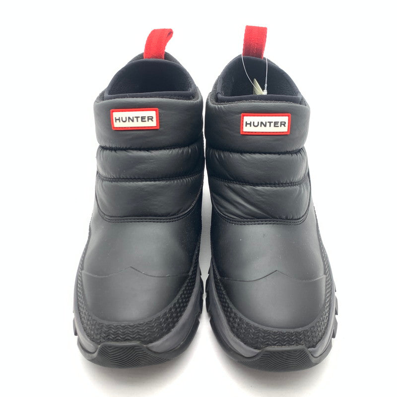 【中古品】【メンズ】 HUNTER SNOW BOOTS ハンター スノーブーツ シューズ 靴 164-260726-gm-44-fuzh サイズ：UK9 カラー：ブラック 万代Net店