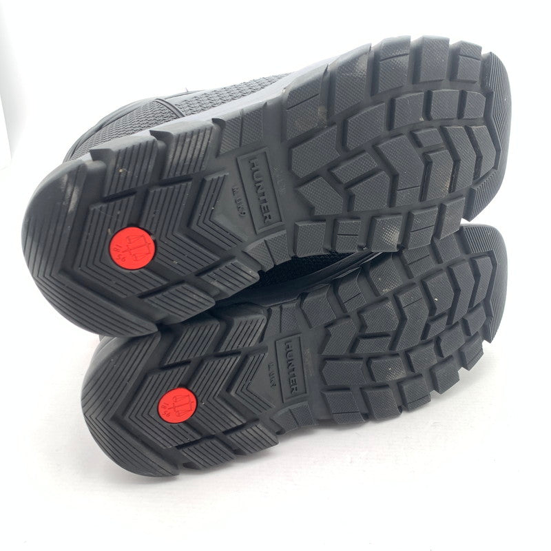 【中古品】【メンズ】 HUNTER SNOW BOOTS ハンター スノーブーツ シューズ 靴 164-260726-gm-44-fuzh サイズ：UK9 カラー：ブラック 万代Net店