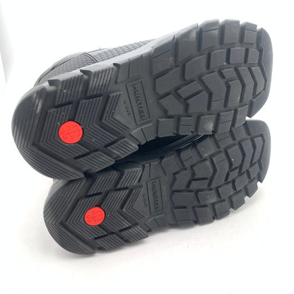 【中古品】【メンズ】 HUNTER SNOW BOOTS ハンター スノーブーツ シューズ 靴 164-260726-gm-44-fuzh サイズ：UK9 カラー：ブラック 万代Net店