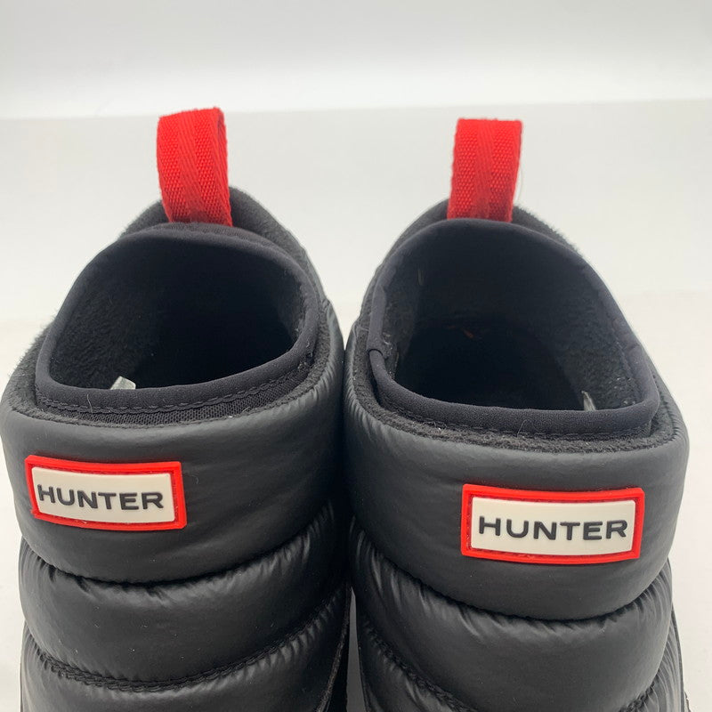 【中古品】【メンズ】 HUNTER SNOW BOOTS ハンター スノーブーツ シューズ 靴 164-260726-gm-44-fuzh サイズ：UK9 カラー：ブラック 万代Net店